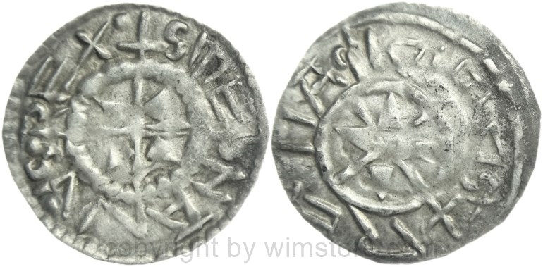 ungarn, 1387 1437, sigismund von luxemburg, quarting, mz. s p, vgl. hus. 586, silber, s (kopie)