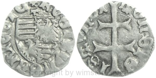 ungarn, 1342 1382, ludwig i. von anjou, denar, hus 547, silber, ss (kopie)