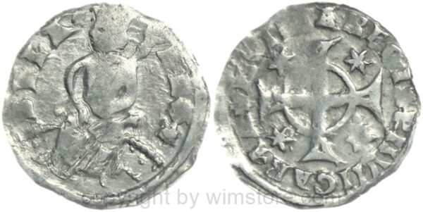 ungarn, 1235 1270, bela iv., denar, rex bela // moneta regis p hvngaria, hus. 320, silber, s (kopie)
