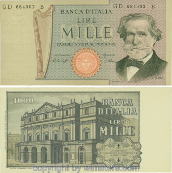 Italien, P101f, 1000 Lire, 1979-03-10, Serie GD-B; 3