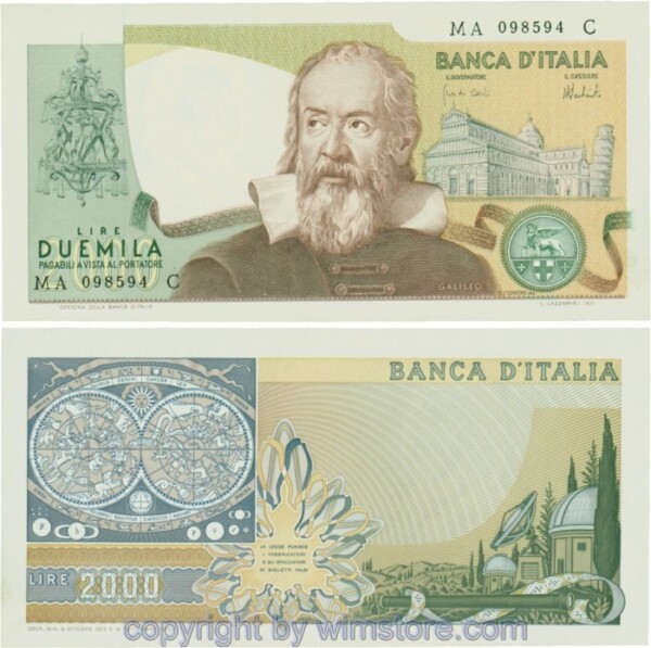 Italien, P103a, 2000 Lire, 1973-10-08, Serie MA-C; 2