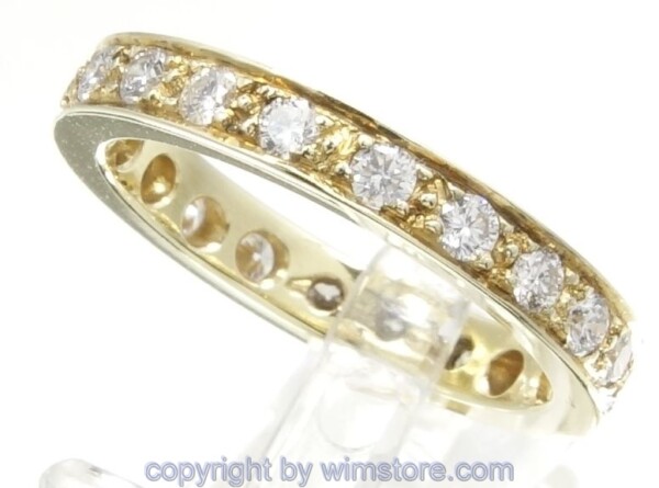 Goldring, Eternity, Brillanten