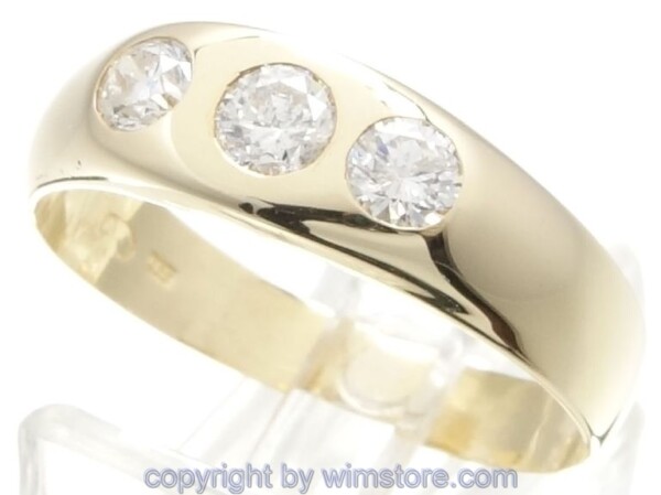 Goldring, Brillanten