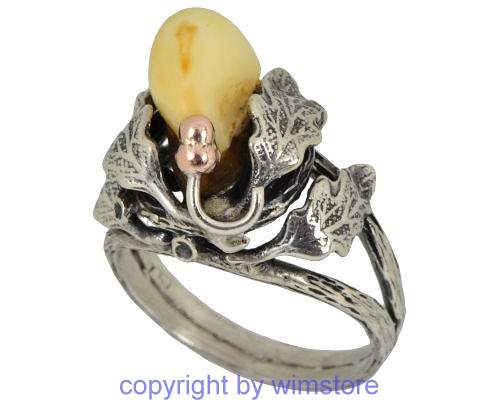 Silberring, Trachtenschmuck, Grandl, 835er Silber