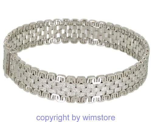 Silberarmband, 835er Silber