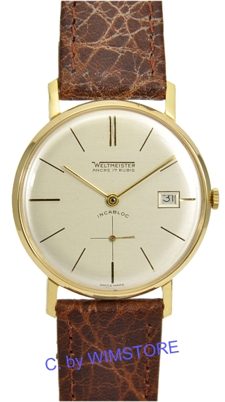 Weltmeister  Herrenuhr  Handaufzug