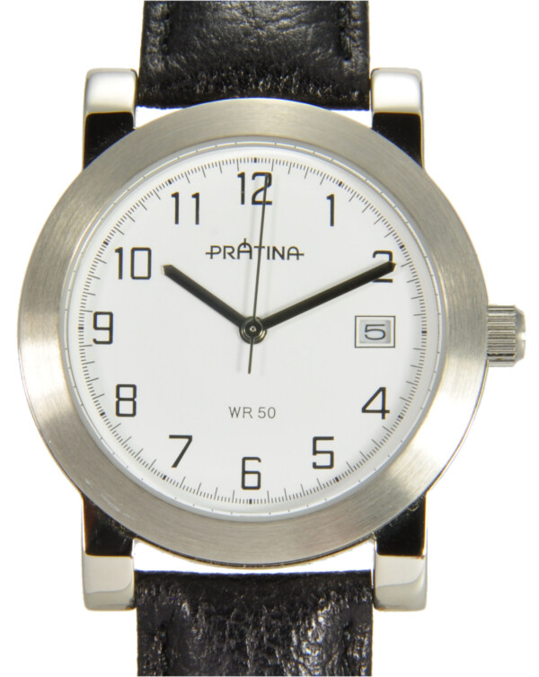 Prätina  Herrenuhr mit Datum  Quarz