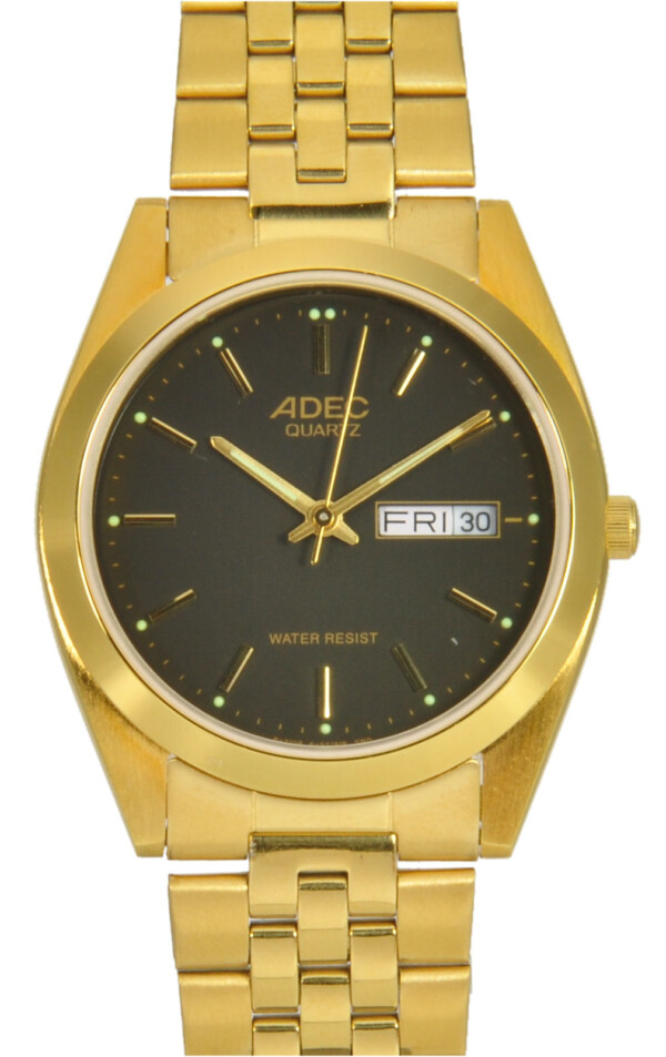 vu10705 Adec Herrenuhr Day/Date Quarz