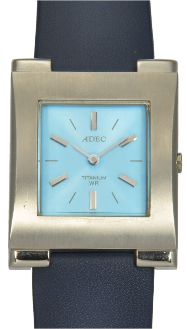 vu10711 Adec Damenuhr Quarz Titan