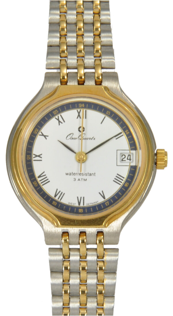 Osco  Damenuhr mit Datum  Quarz