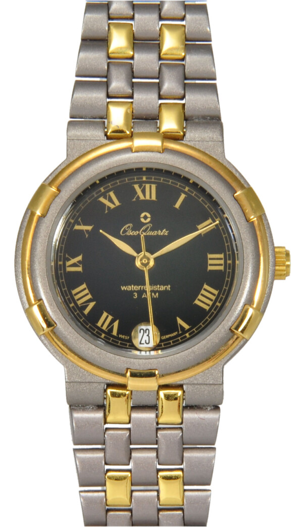 Osco  Damenuhr mit Datum  Quarz