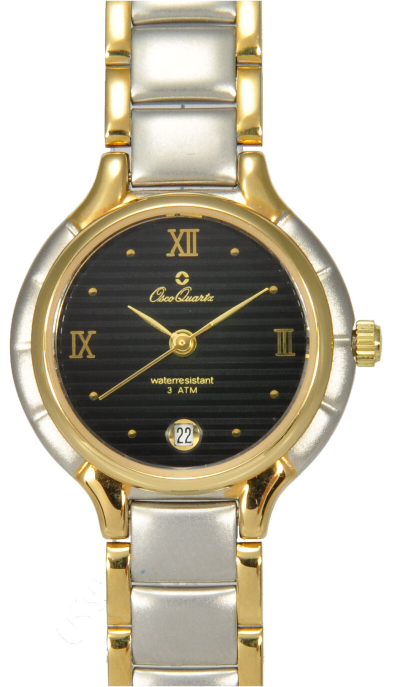 vu10773 Osco Damenuhr mit Datum Quarz
