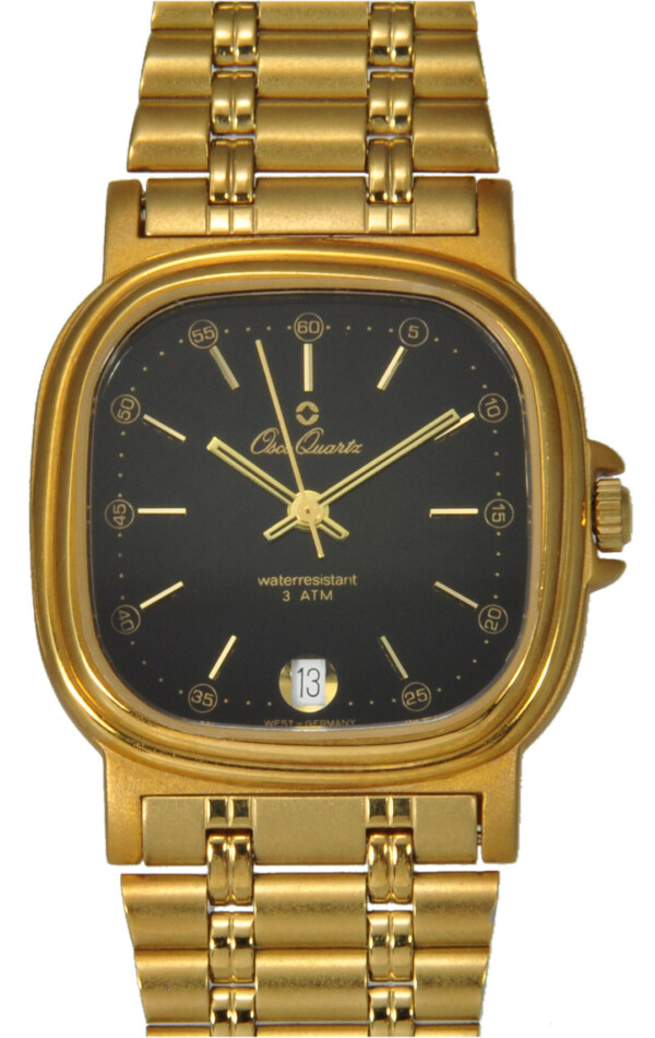 vu10778 Osco Herrenuhr mit Datum Quarz