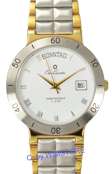 Osco  Herrenuhr Day Date  Quarz