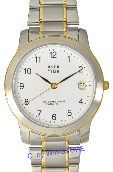 Osco  Time  Herrenuhr mit Datum  Quarz