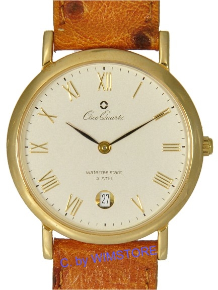 Osco  Herrenuhr mit Datum  Quarz