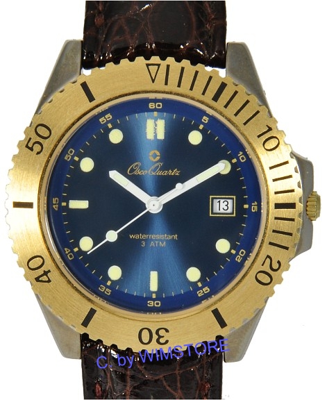 Osco  Herrenuhr mit Datum  Quarz