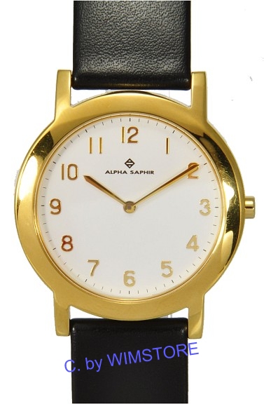 Alpha Saphir  Unisex  Quarz