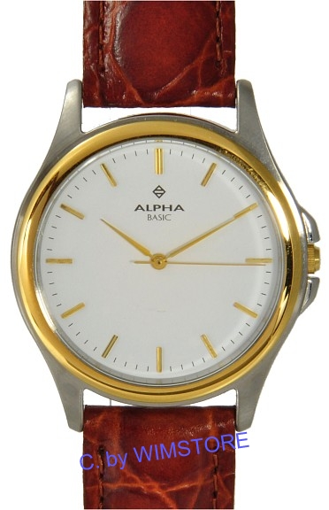 Alpha Basic  Herrenuhr  Quarz