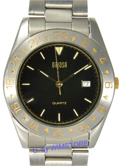 Oriosa  Herrenuhr mit Datum  Quarz