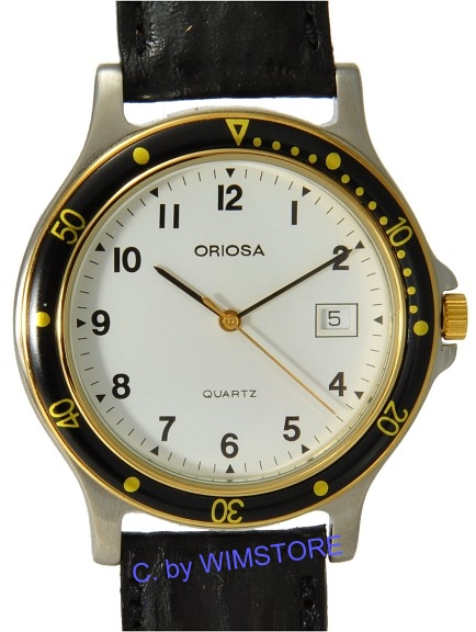 Oriosa  Herrenuhr mit Datum  Quarz