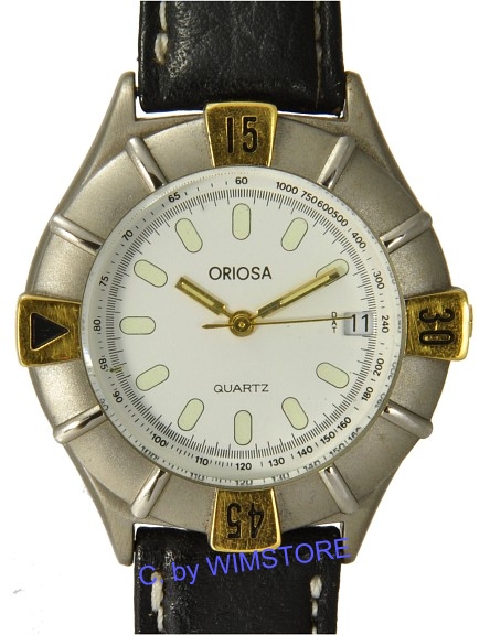 Oriosa  Herrenuhr mit Datum  Quarz