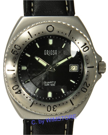 Oriosa  Herrenuhr mit Datum  Quarz