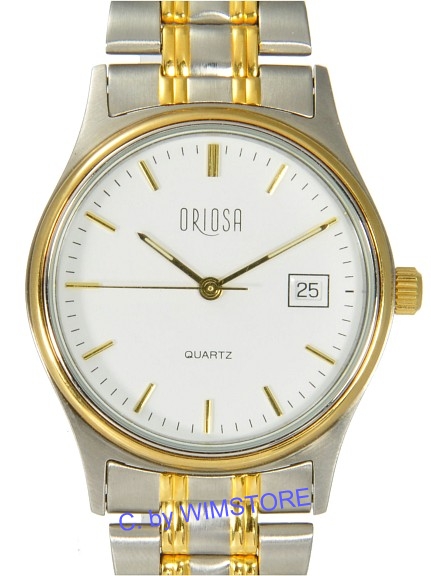 Oriosa  Herrenuhr mit Datum  Quarz