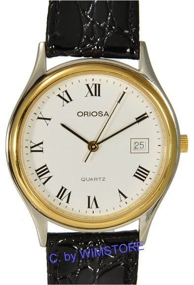 Oriosa  Herrenuhr mit Datum  Quarz