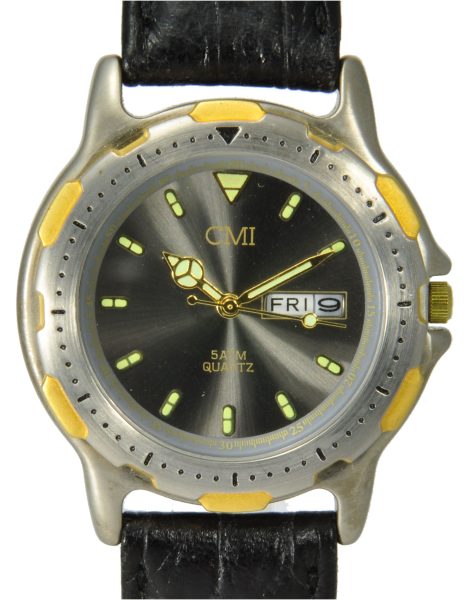 CMI Herrenuhr Quarz Numismatik Schmuck Walkner