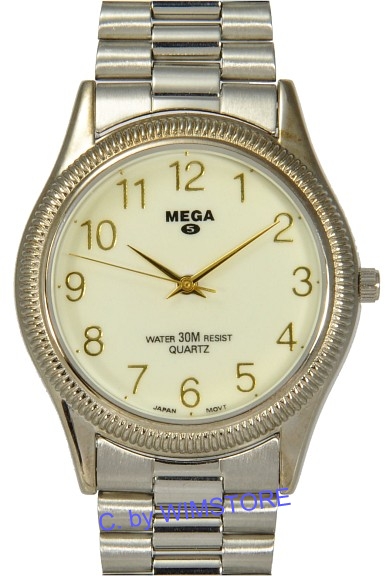 Mega  Herrenuhr  Quarz