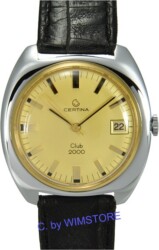 Certina  Club 2000  Herrenuhr  Handaufzug